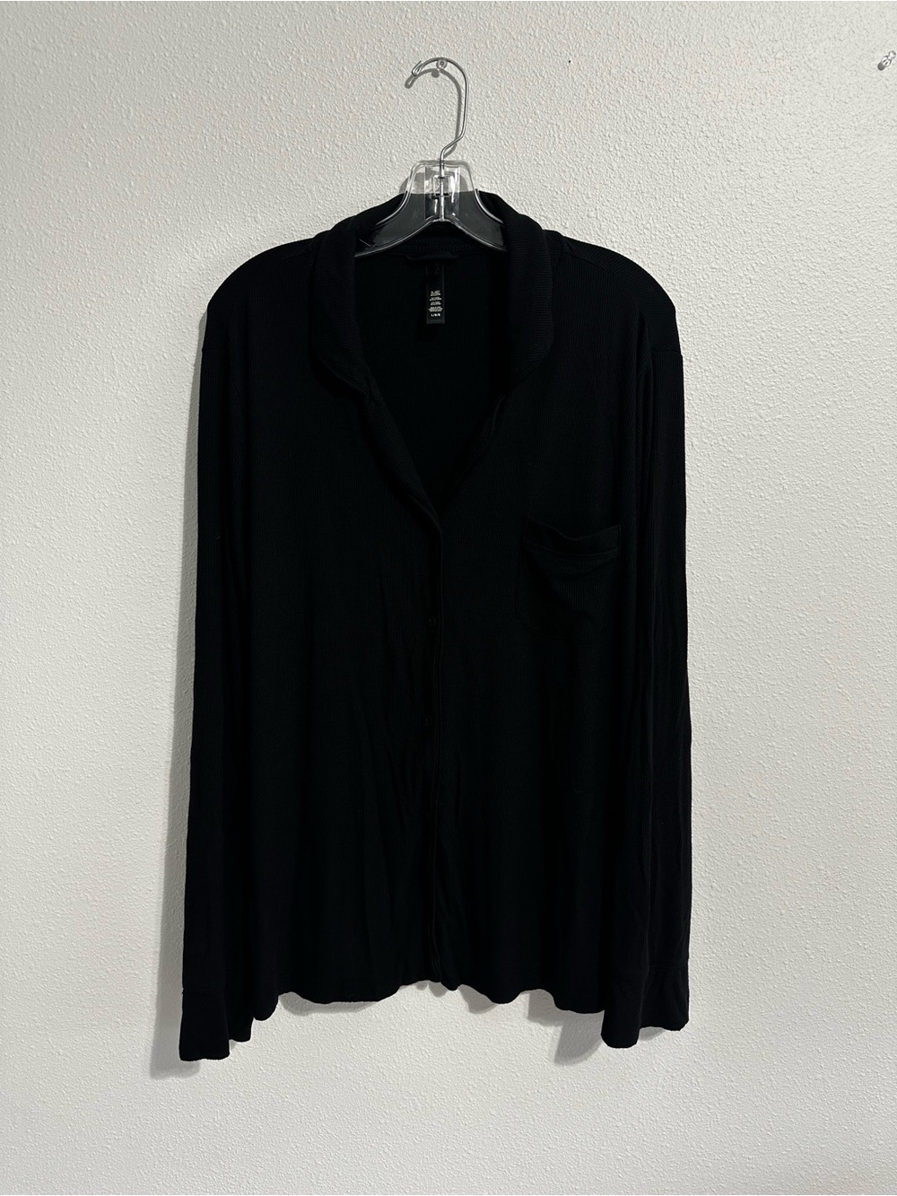 SKIMS Women’s Black Pajama Set - Large